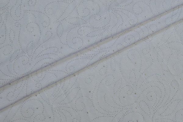 پارچه چادر سفید طرح دار ژاپن